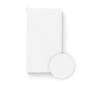 BOCIOLAND Prześcieradło JERSEY 60x120 BIAŁE
