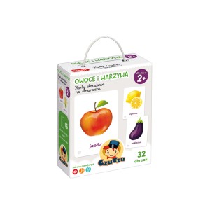 CZUCZU KARTY OBRAZKOWE NA SZNURECZKU 12M+