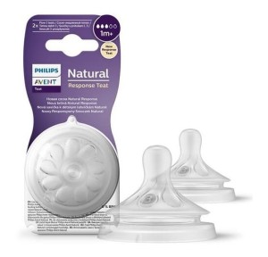 AVENT smoczek NATURAL RESPONSE 1m+ 2 szt.