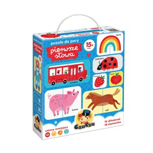 CZUCZU PUZZLE DO PARY PIERWSZE SŁOWA 15 mies.+