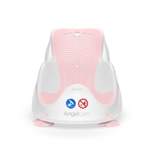 ANGELCARE  Leżaczek do kąpieli dla dzieci RÓŻOWY