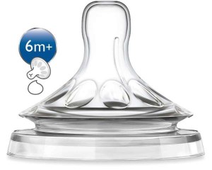 AVENT smoczek antykolkowy NATURAL kaszka 6m+ 2 szt.