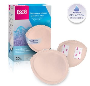 LOVI Wkładki laktacyjne Discreet Elegance 20 szt. BEŻOWE
