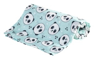 BOCIOLAND pieluszka bambusowa 100% rozmiar 30X30 Panda mięta