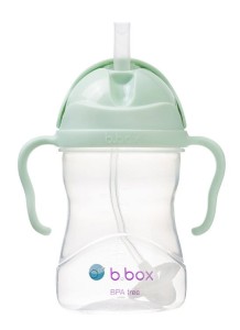 B.BOX Innowacyjny Kubek bidon ze słomką 240 ml Gelato Pistachio