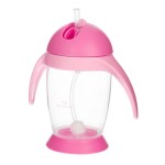 BOCIOLAND Kubek PINGWIN ze składaną rurką silikonową z odważnikiem 300 ml 