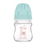 CANPOL BABIES Butelka szeroka antykolkowa 120ml PP Easy Start EXOTIC ANIMALS