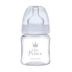 CANPOL BABIES Butelka szeroka antykolkowa 120 ml PP Easy Start ROYAL BABY